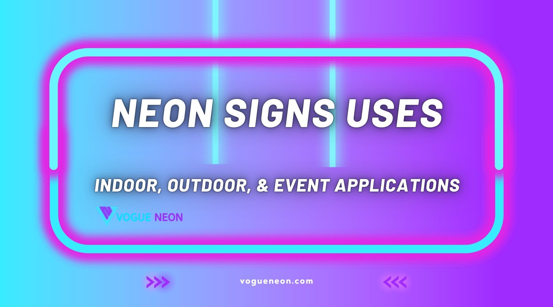 neon signs uses