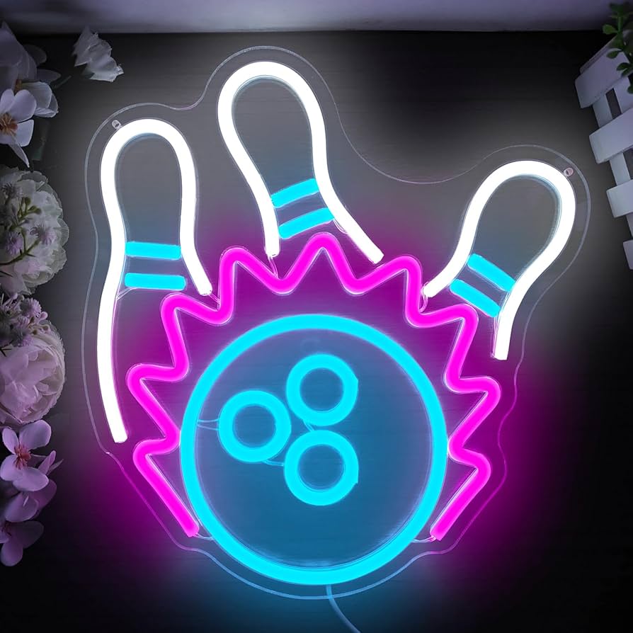 Bowling Neon Sign