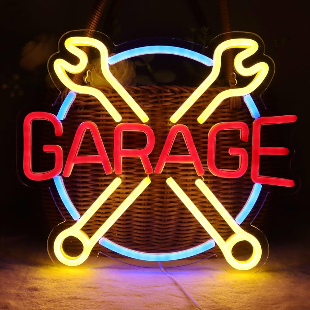 Garage Neon Sign