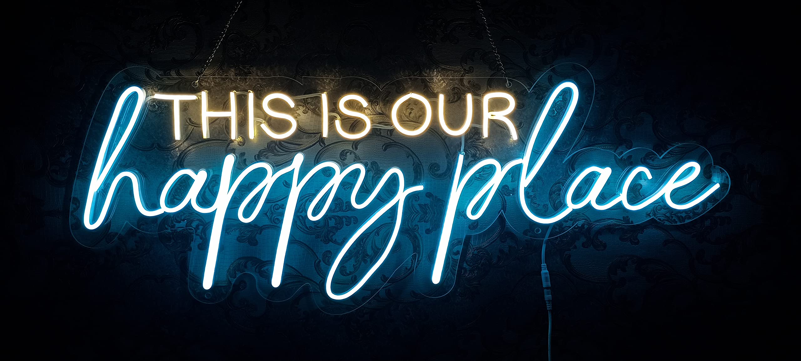 Happy Quotes Neon Sign