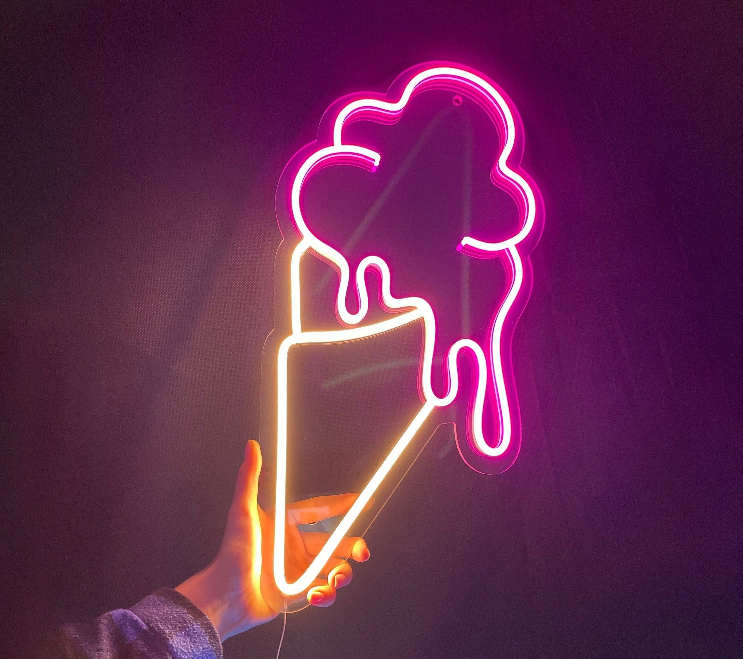 Ice Cream Neon Sign