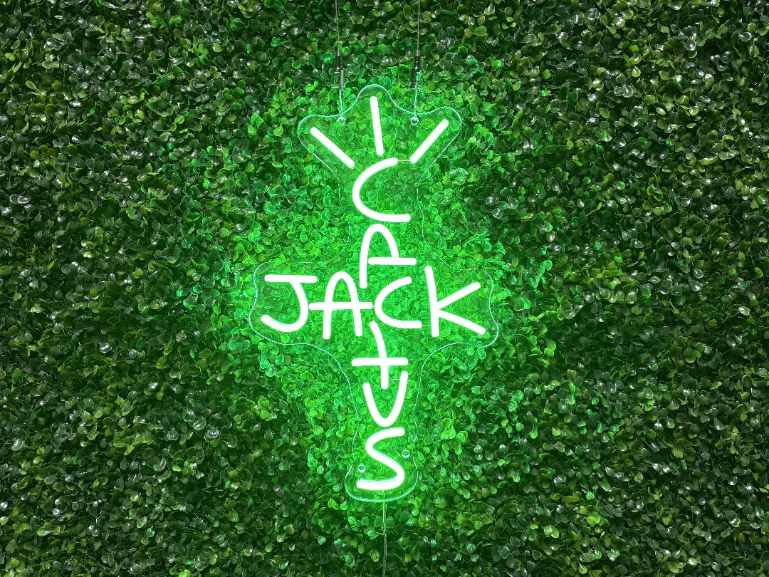 Green Neon Sign